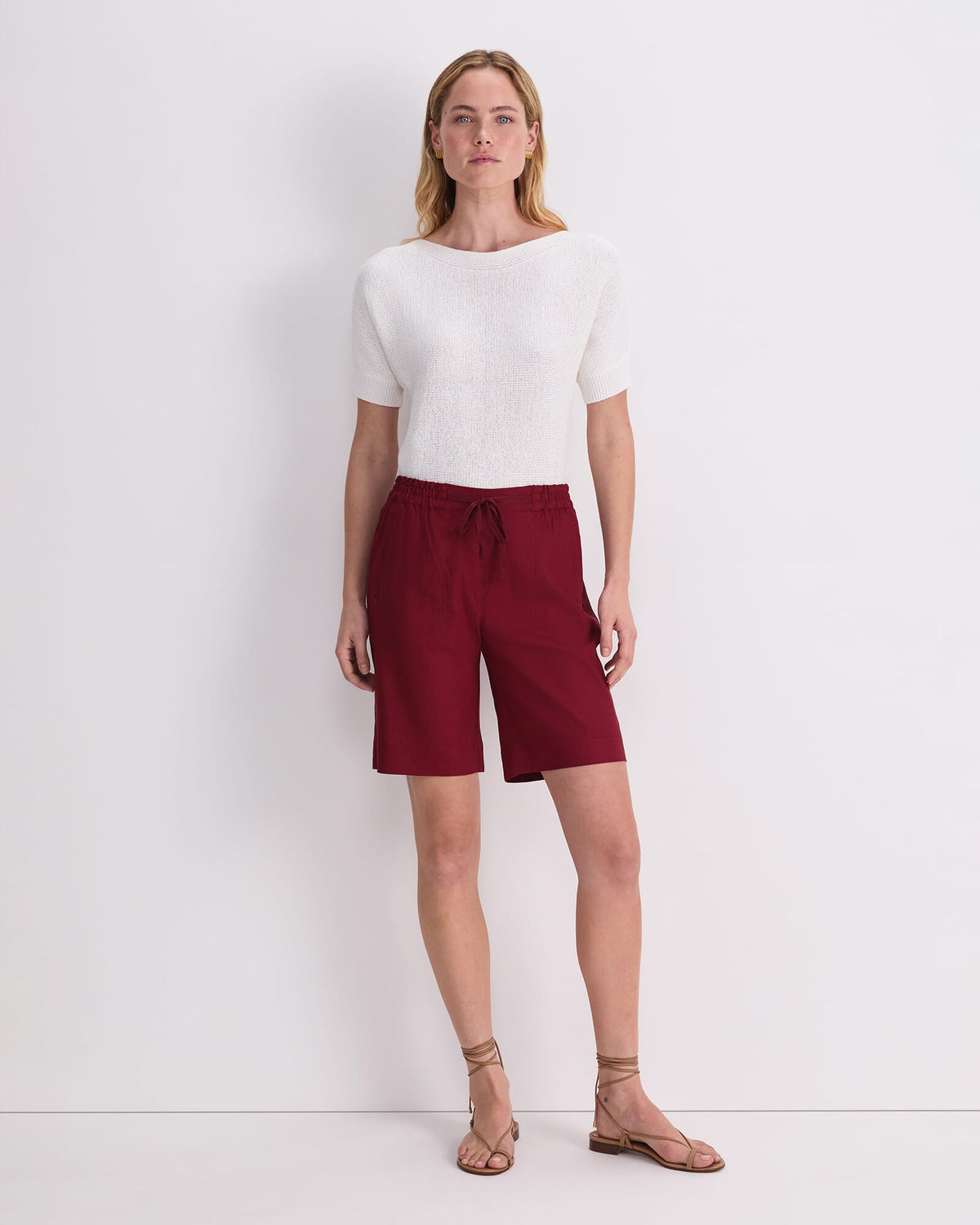 Rosa Linen Short
