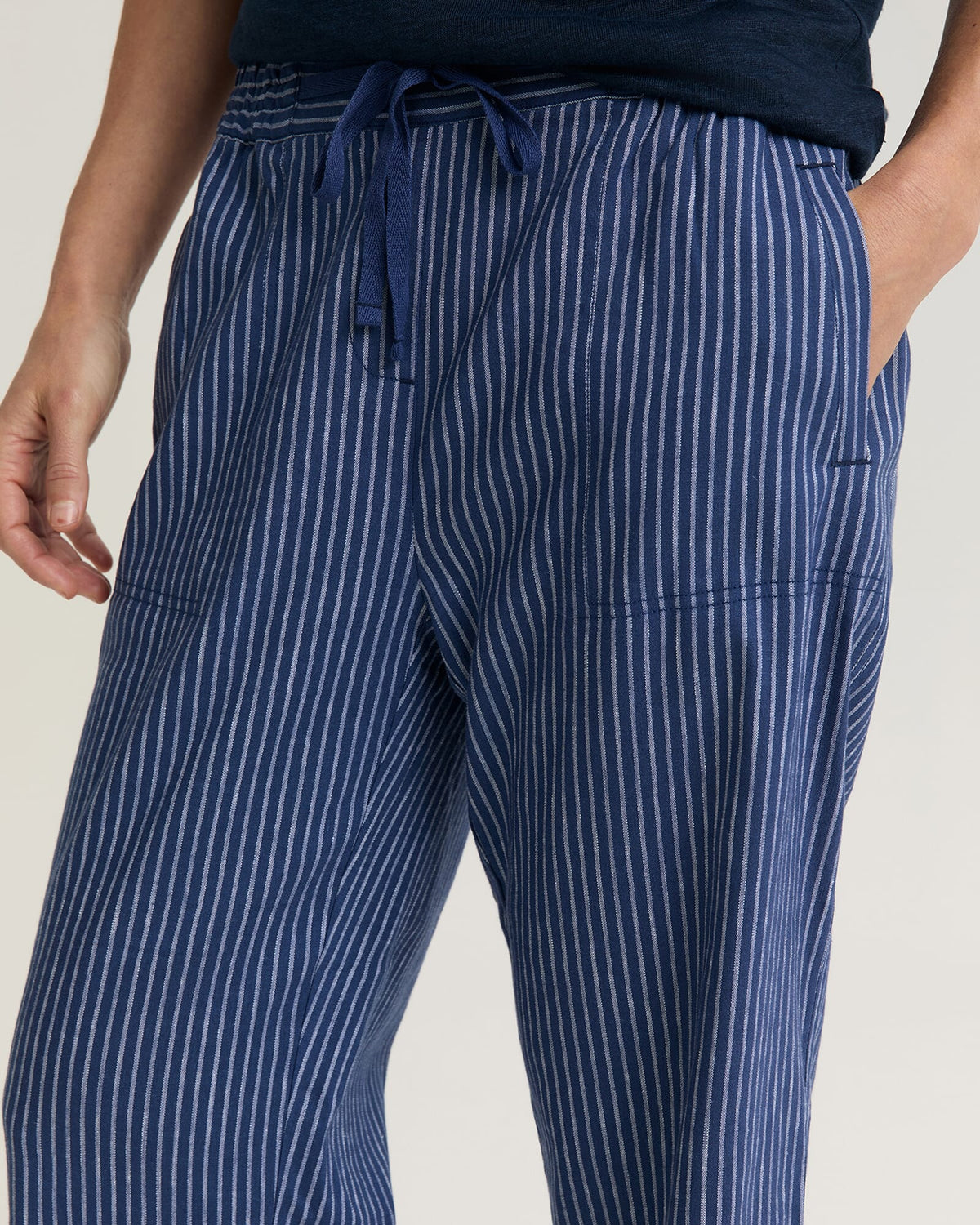 Rosa Crop Linen Pant