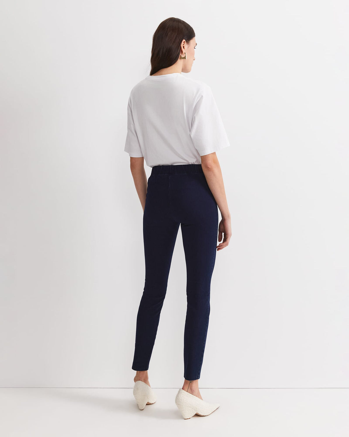 Felicity Denim Pull On Pant
