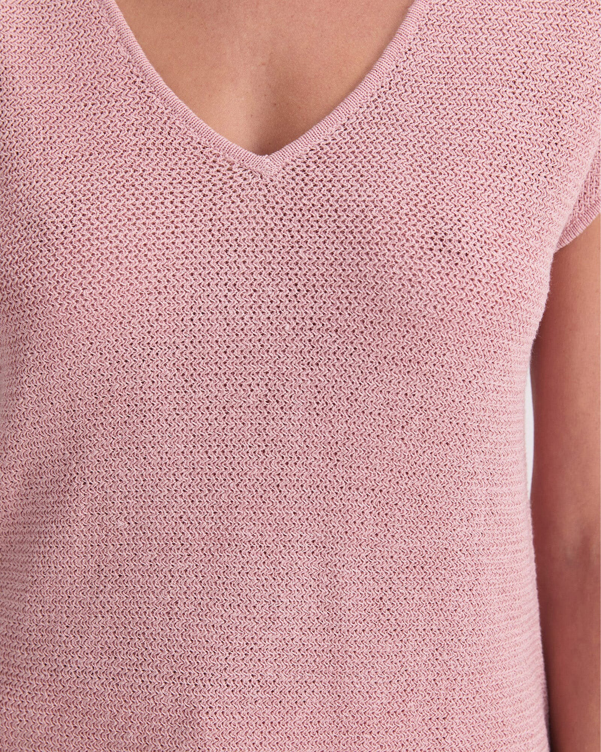 Luisa V-Neck Knit Top