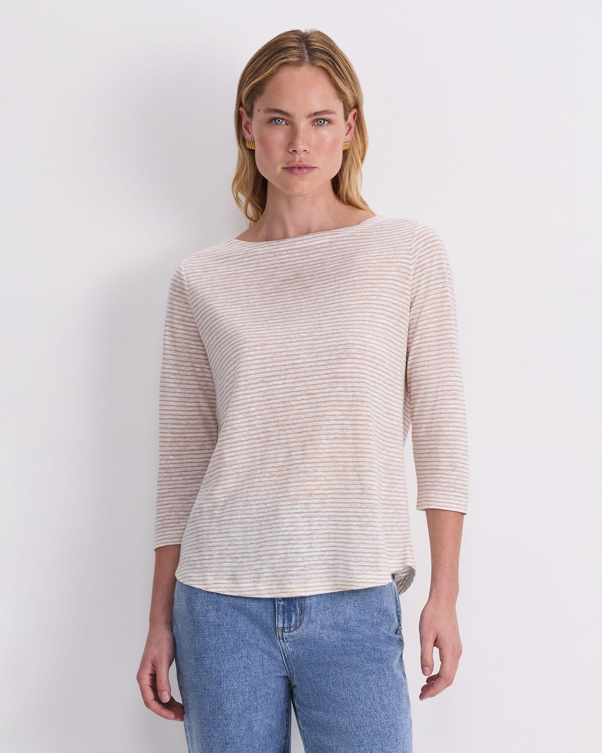 Cecile Linen Top