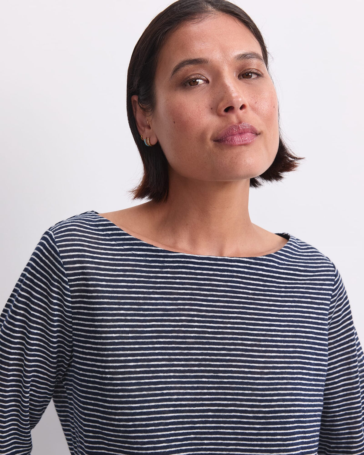 Cecile Linen Top