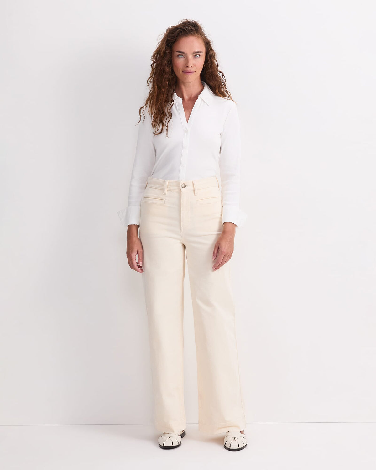 Cleo Cord Wide Leg Jean