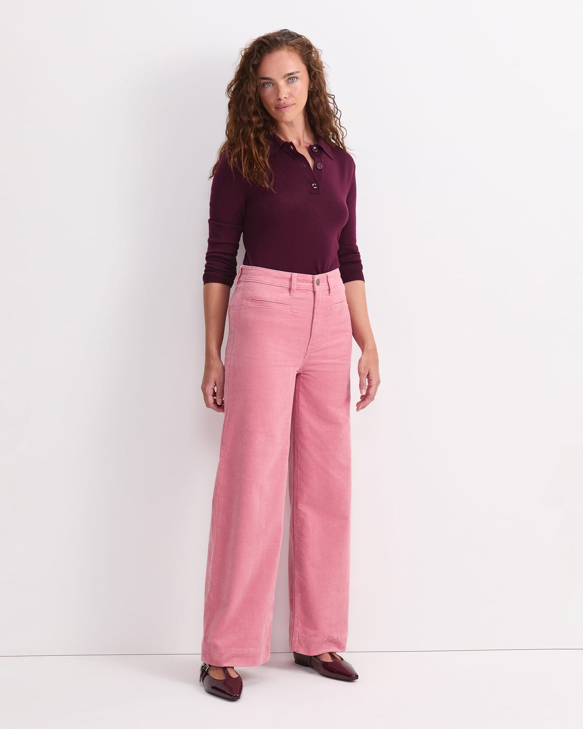 Cleo Cord Wide Leg Jean