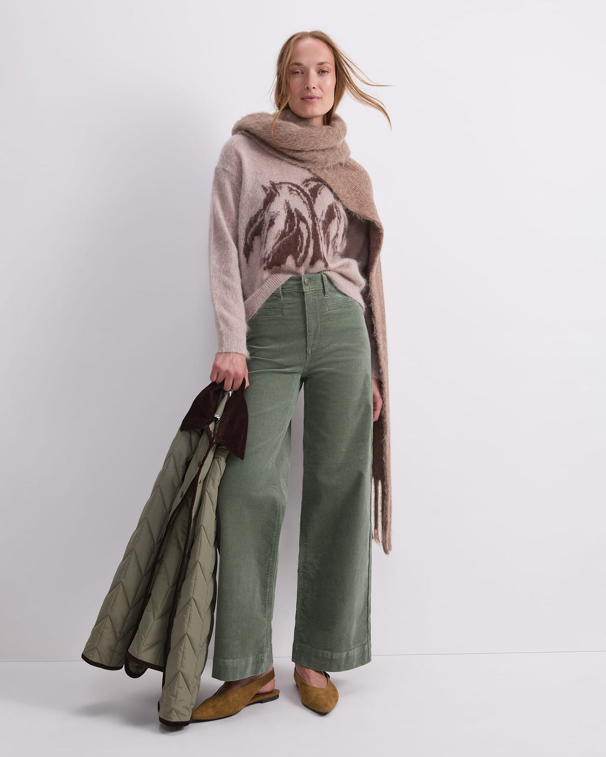 Cleo Cord Wide Leg Jean