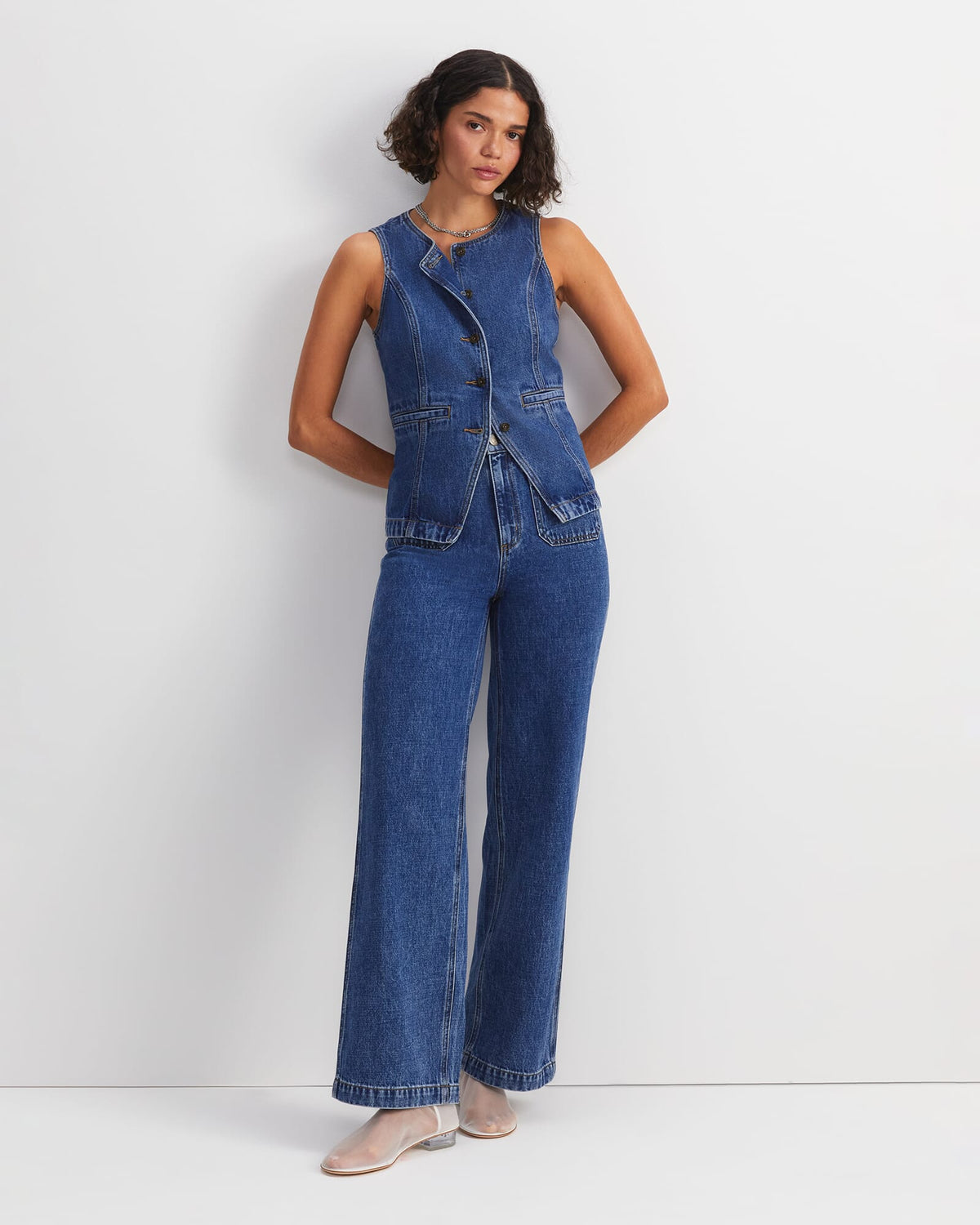 Allegra Patch Pocket Jean