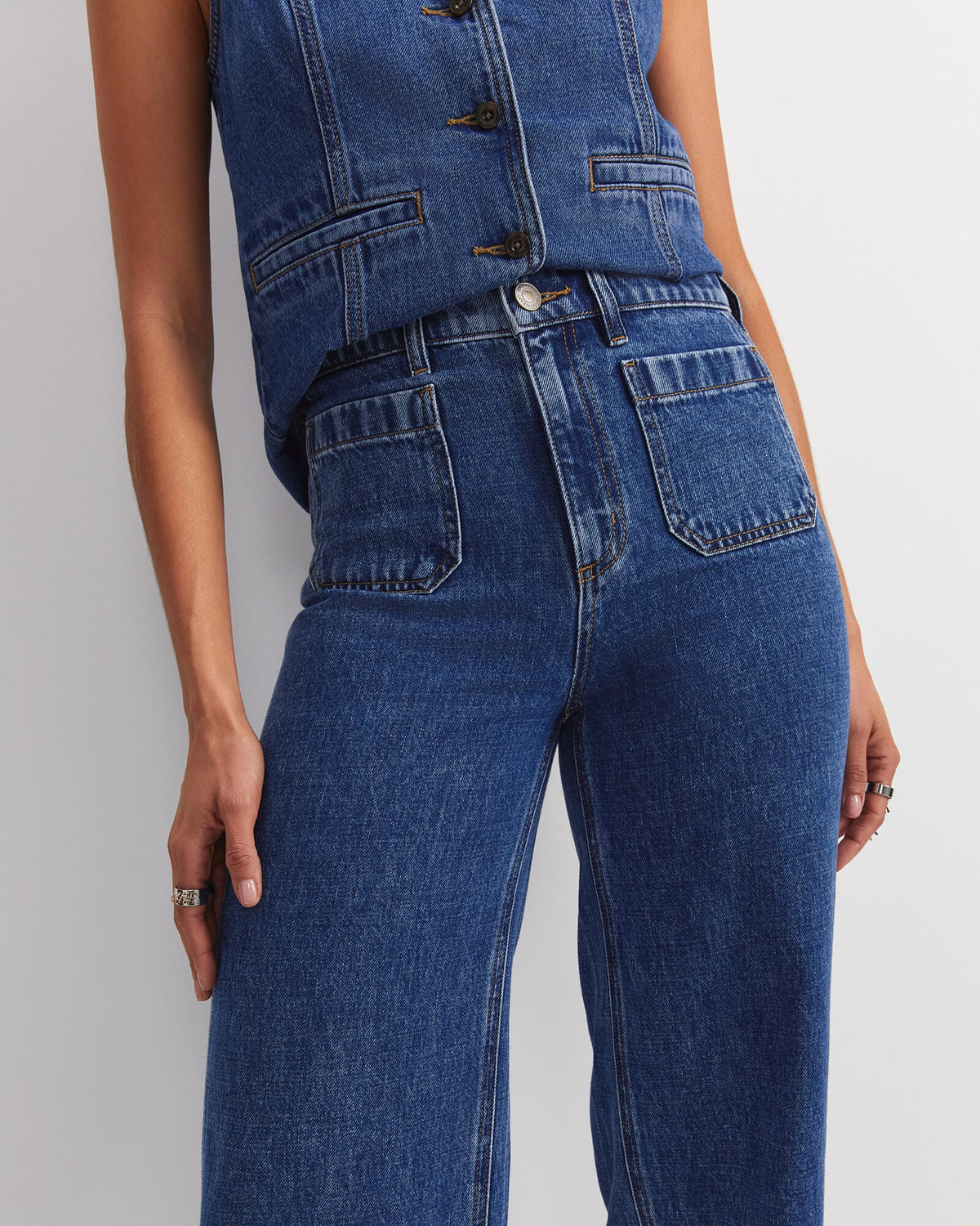Allegra Patch Pocket Jean