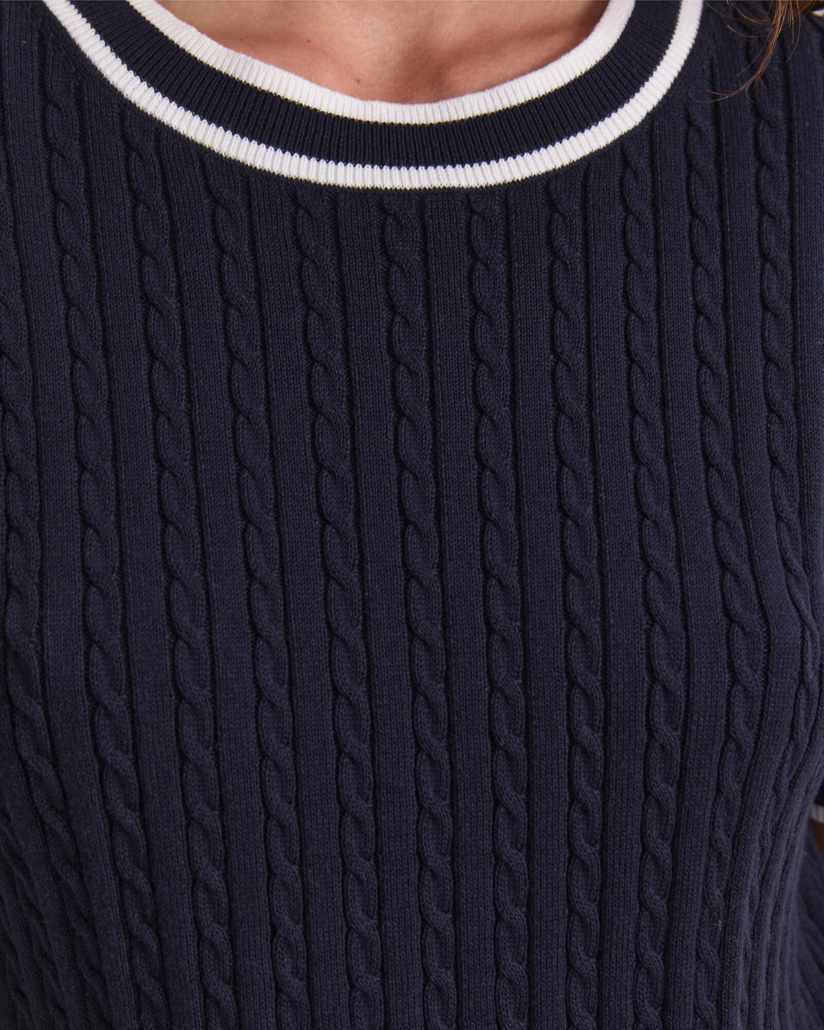Elka Baby Cable Knit
