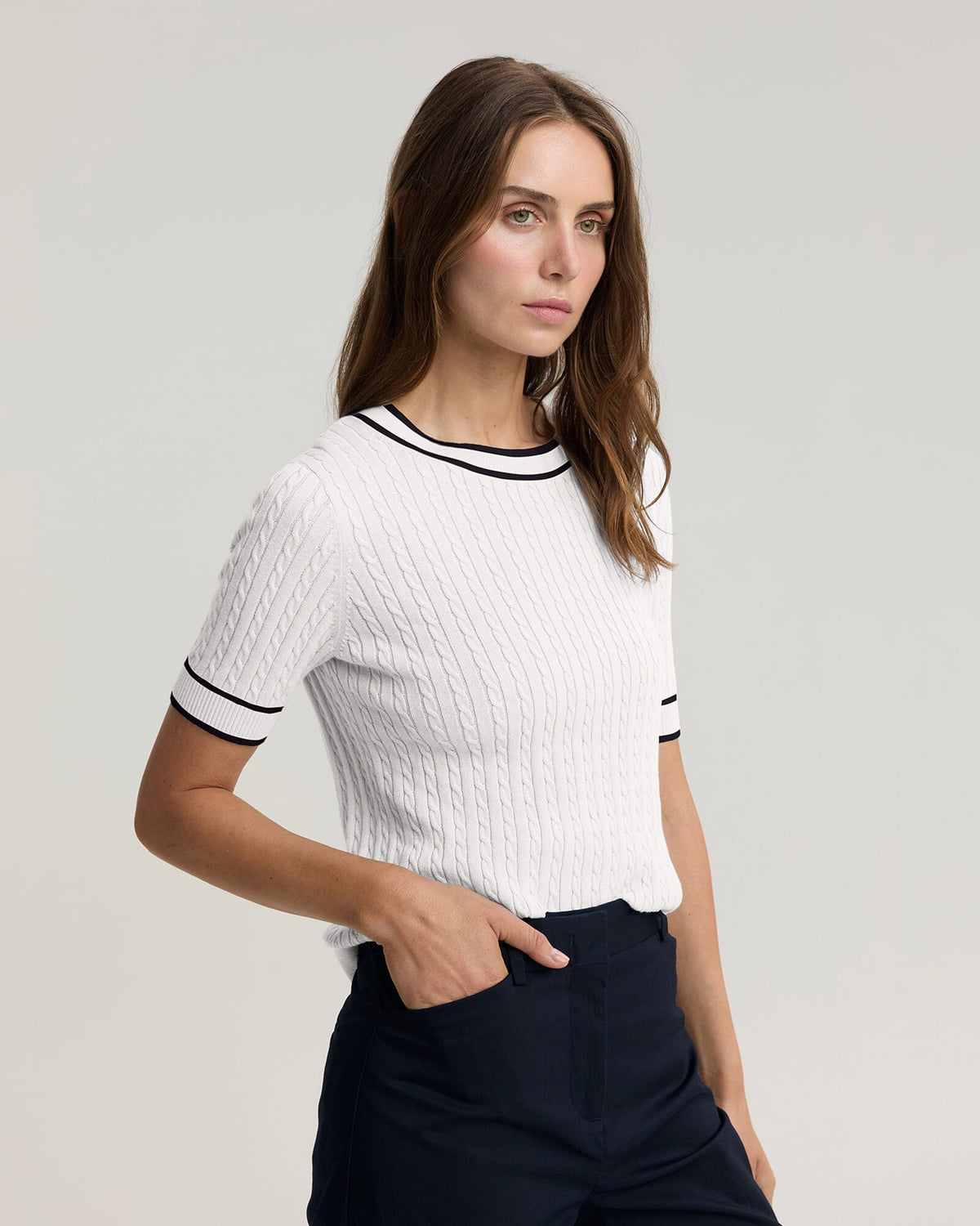 Elka Baby Cable Knit