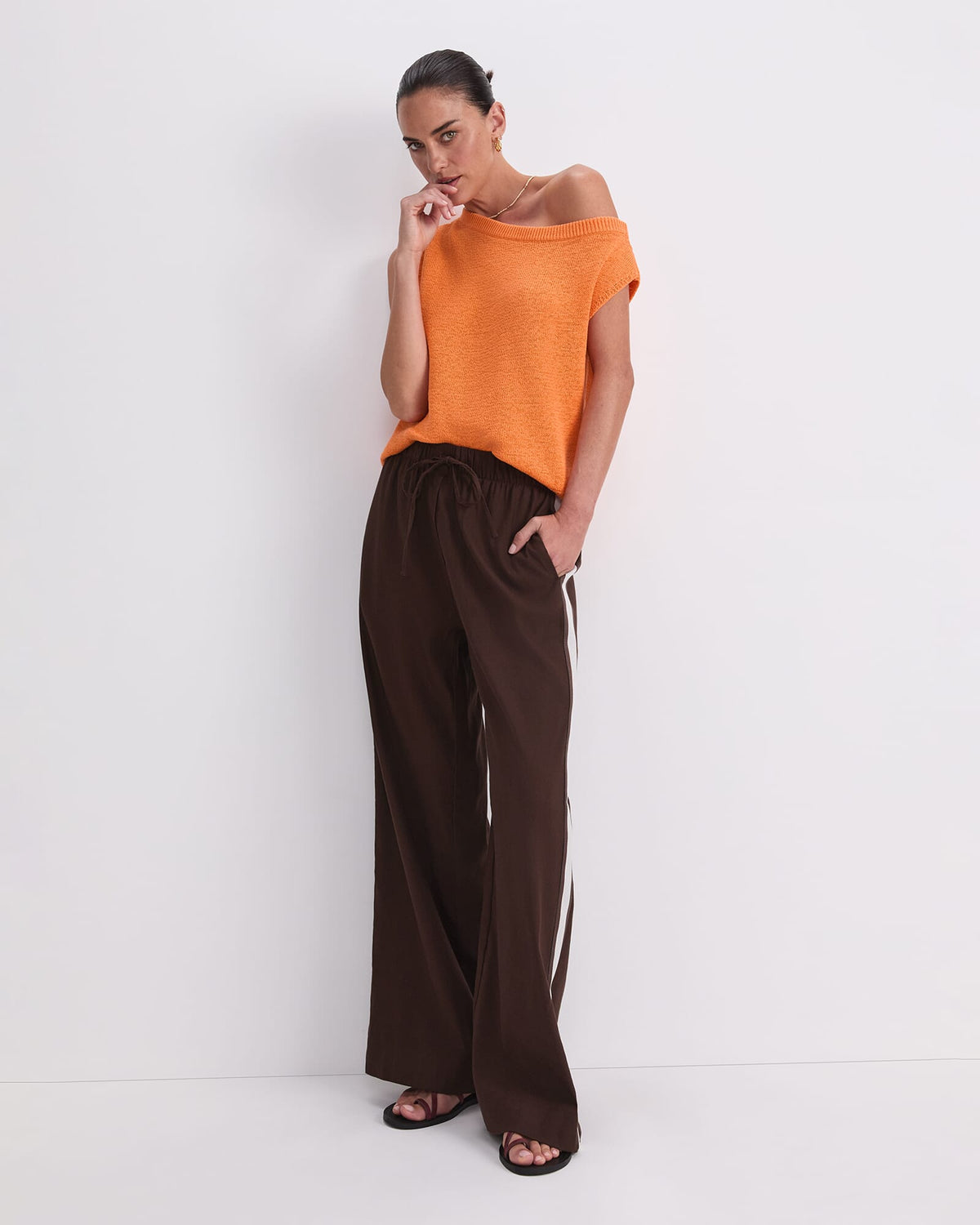 Josie Asymmetric Knit