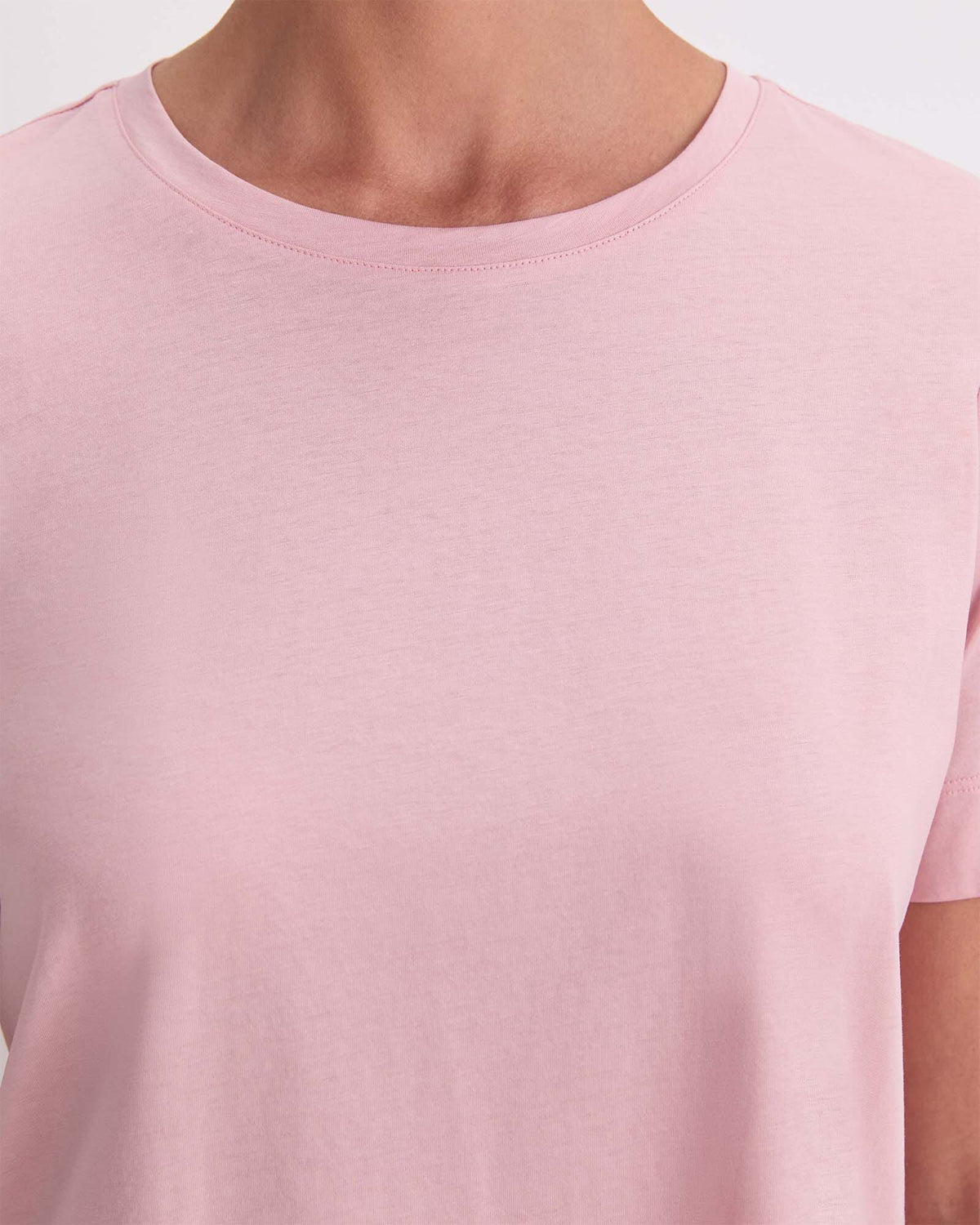 Mercerised Cotton Short Sleeve Tee