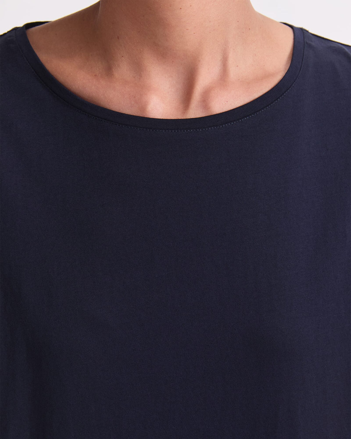 Mercerised Cotton Short Sleeve Tee