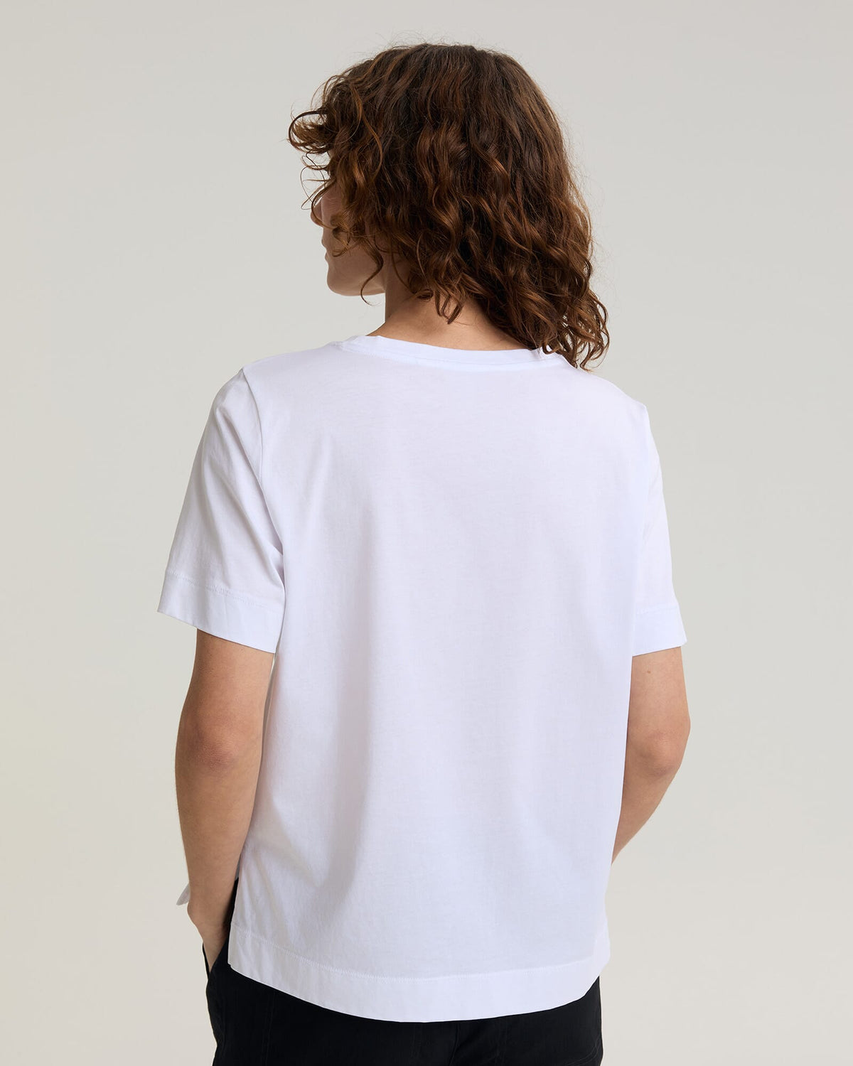 Mercerised Cotton Short Sleeve Tee
