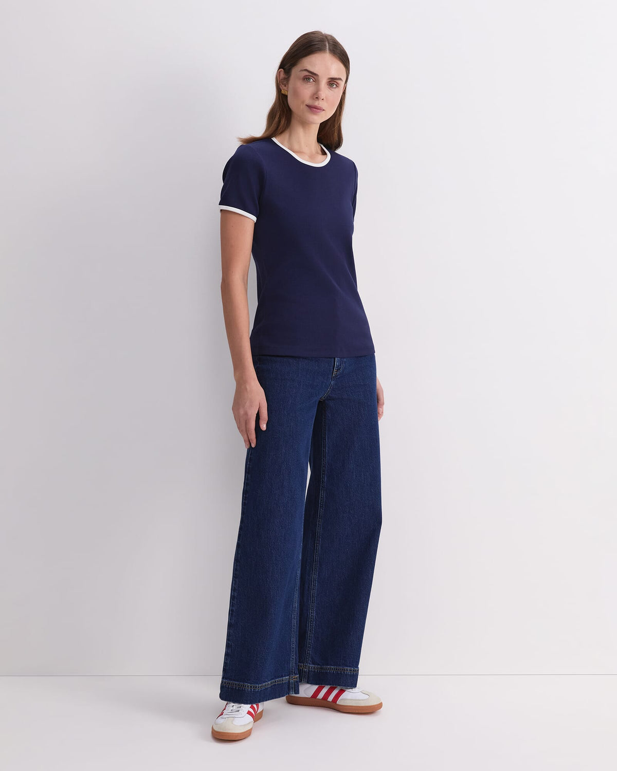 Staple Cotton Blend Tee