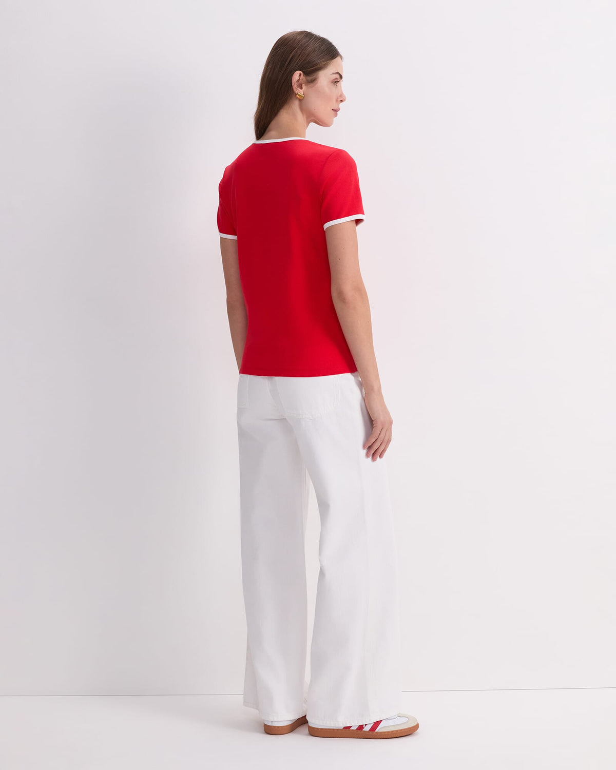 Staple Cotton Blend Tee