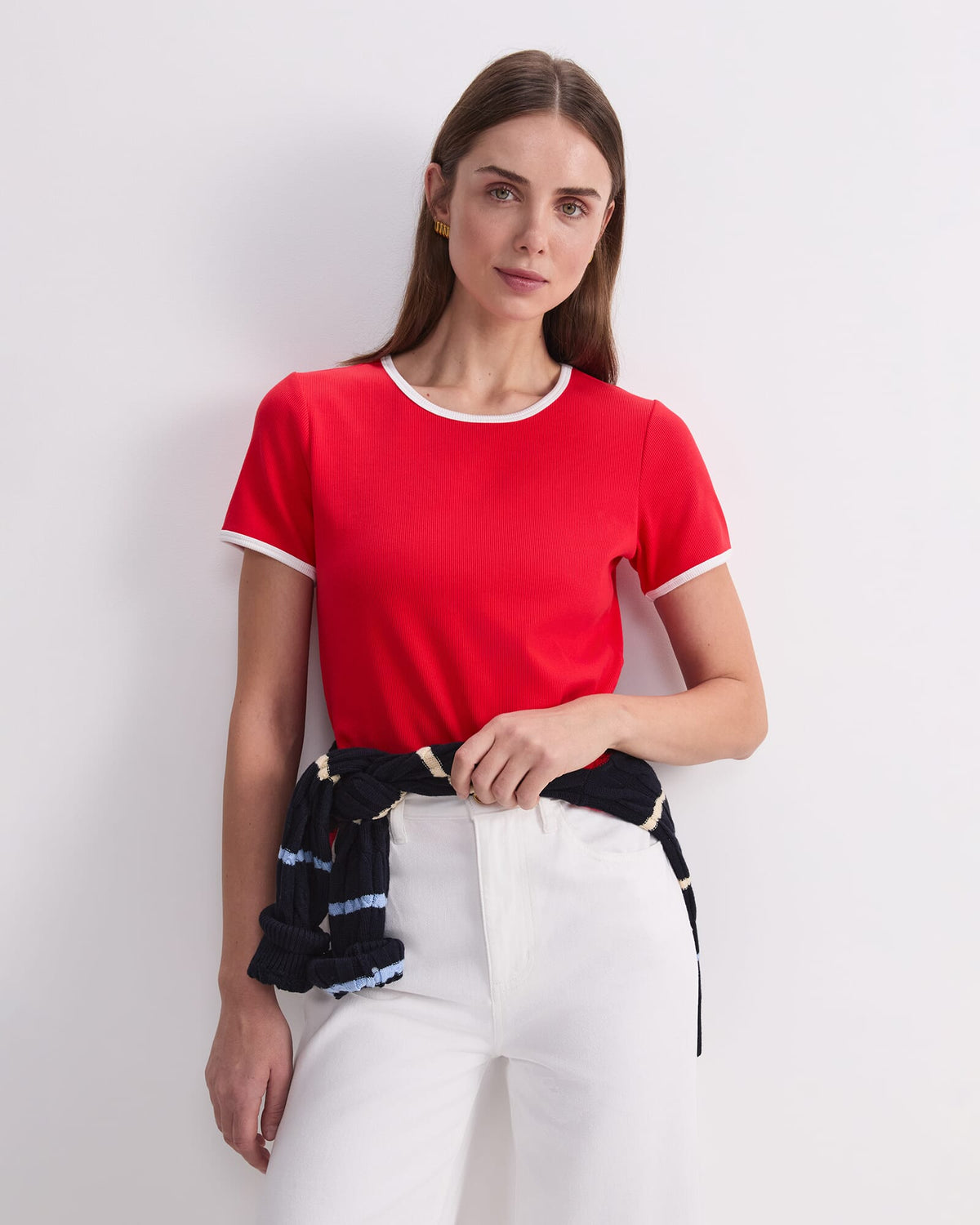 Staple Cotton Blend Tee