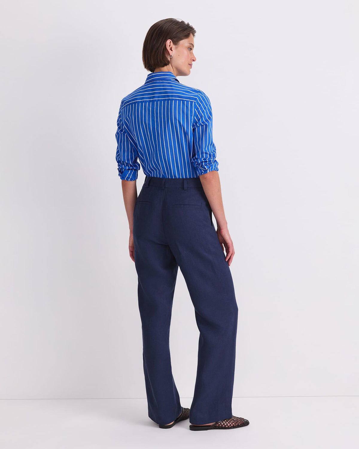 Freya Straight Linen Pant