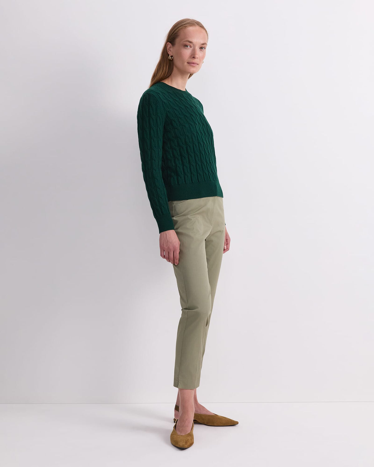 Merino Cable Sweater