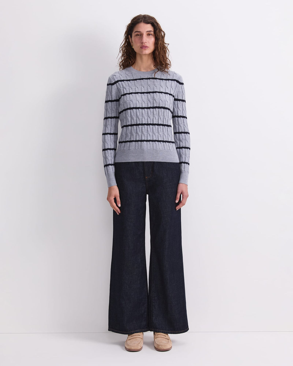 Merino Cable Sweater