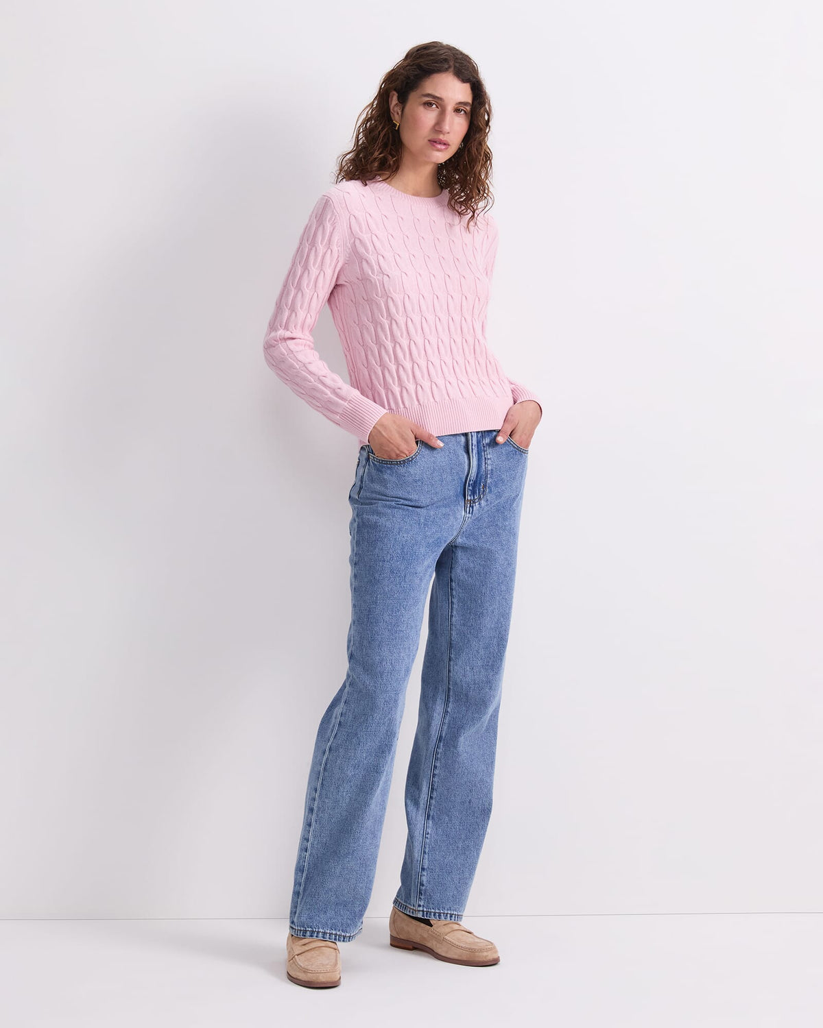Merino Cable Sweater