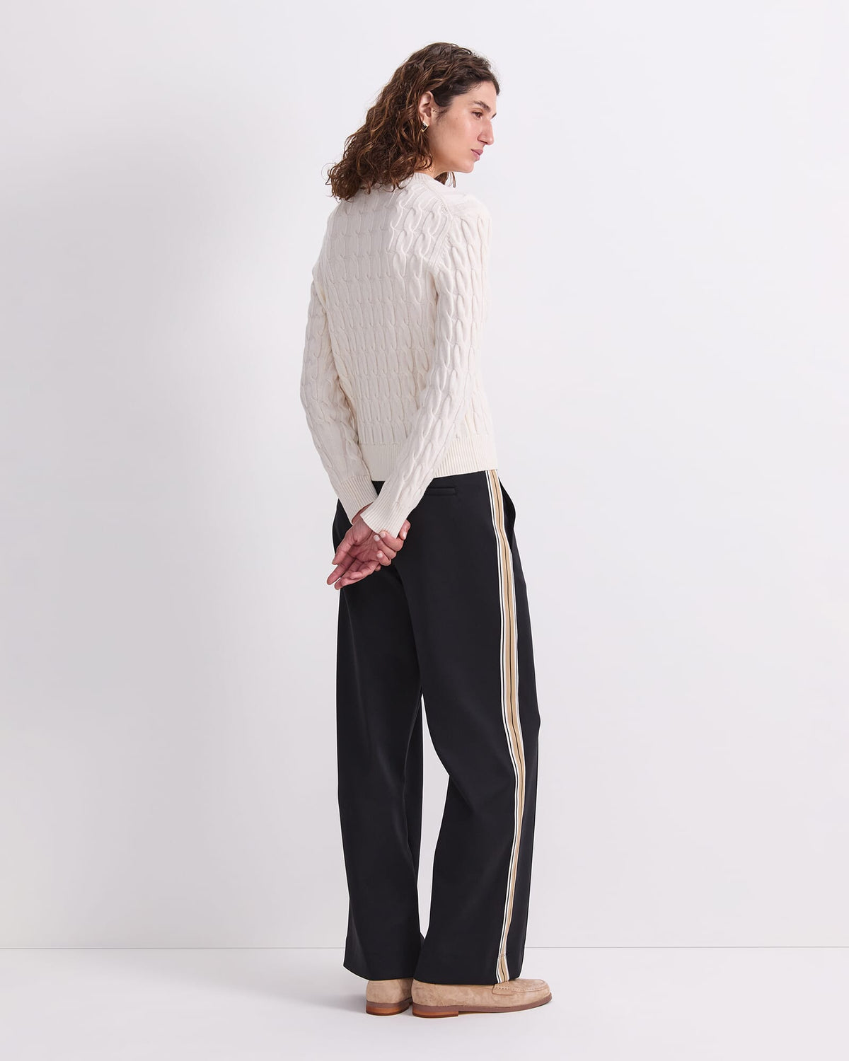 Merino Cable Sweater