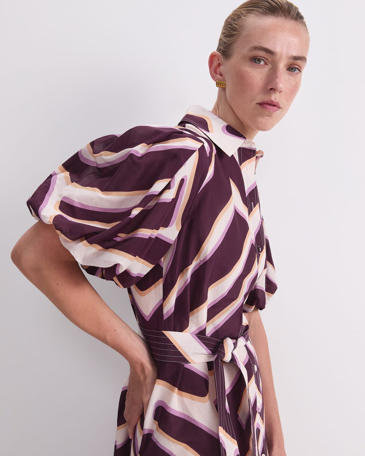 Penny Print Midi Dress