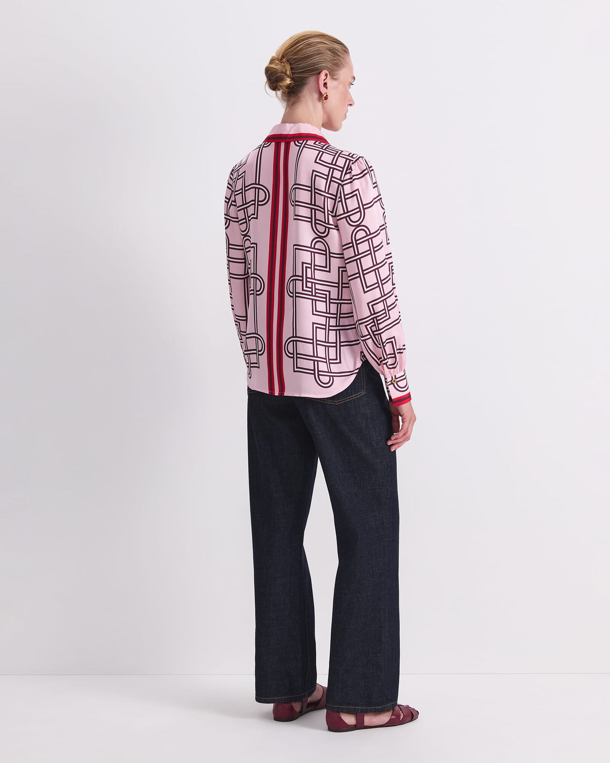 Rhodes Print Blouse