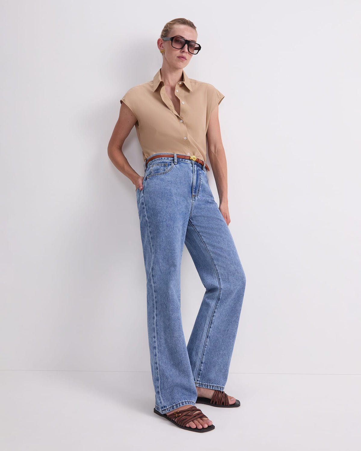 Simmi Straight Leg Jean