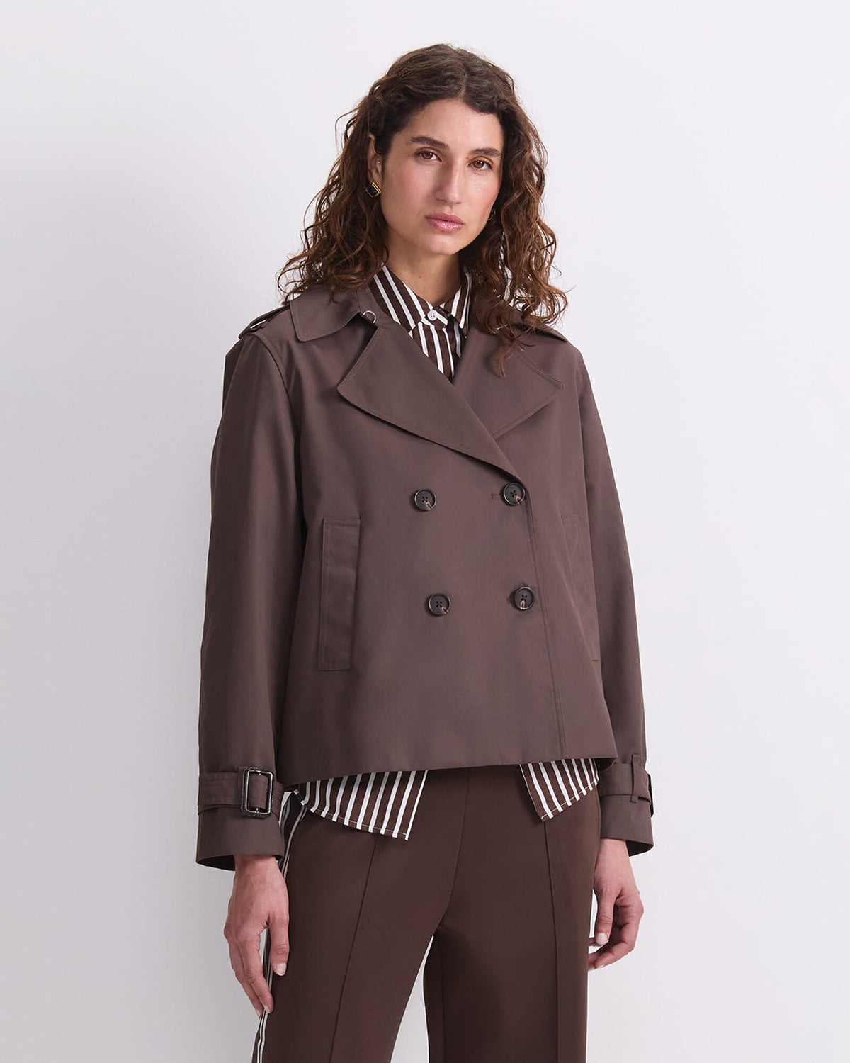 Audrey Crop Trench