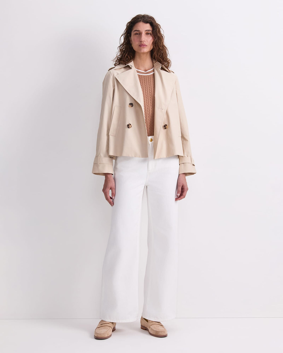 Audrey Crop Trench