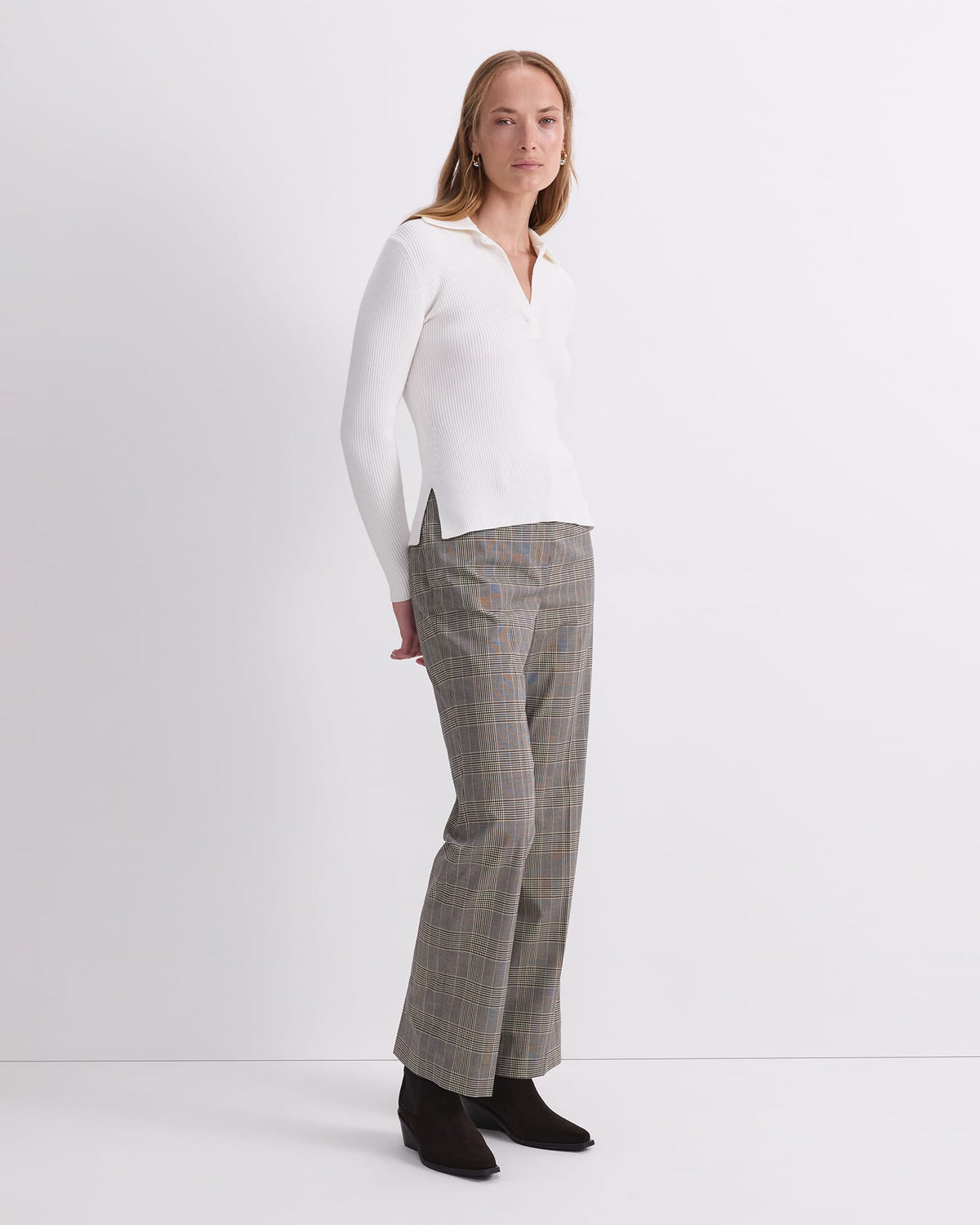 Crafted Collar Rib Polo