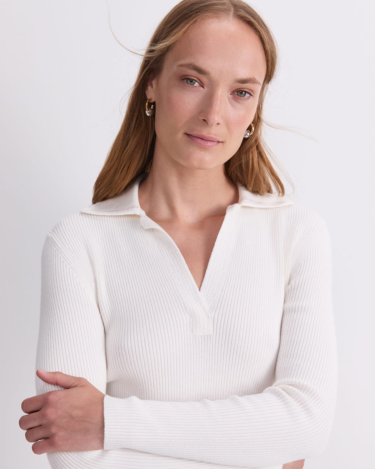 Crafted Collar Rib Polo
