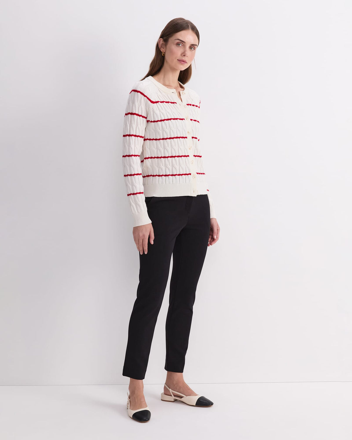 Merino Cable Cardigan