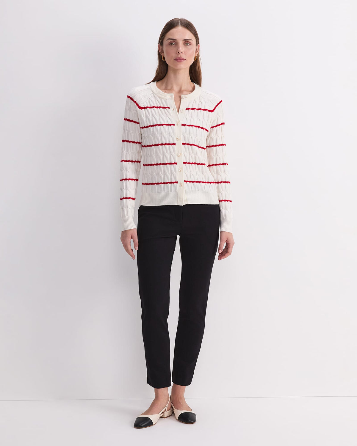 Merino Cable Cardigan