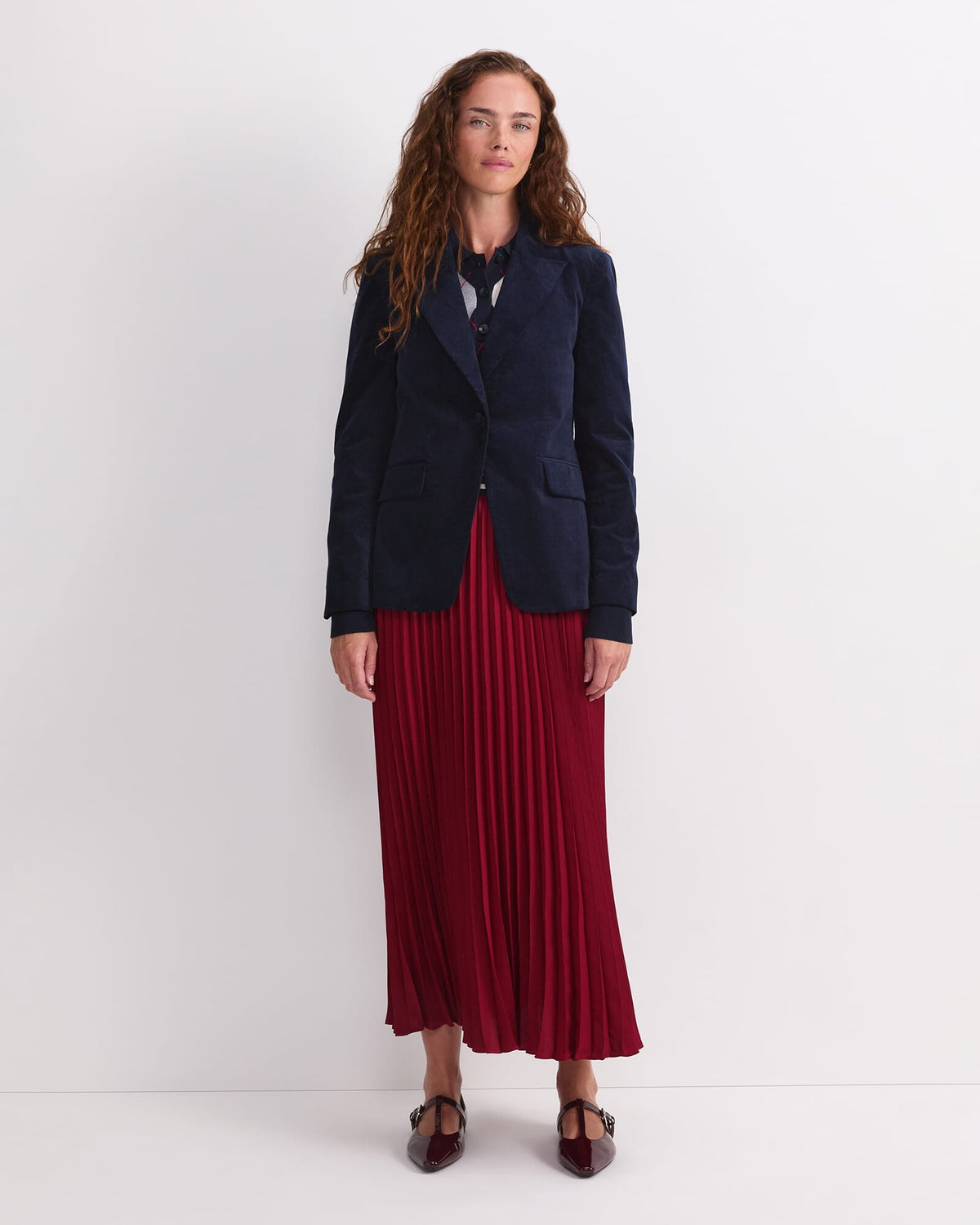 Thea Velvet Blazer