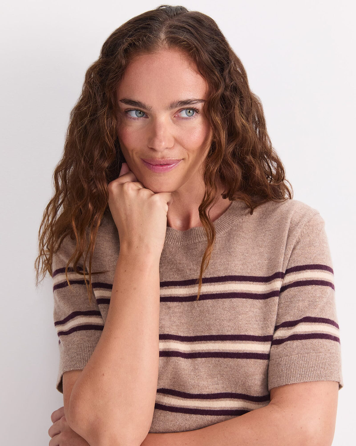 Pearl Crew Neck Knit