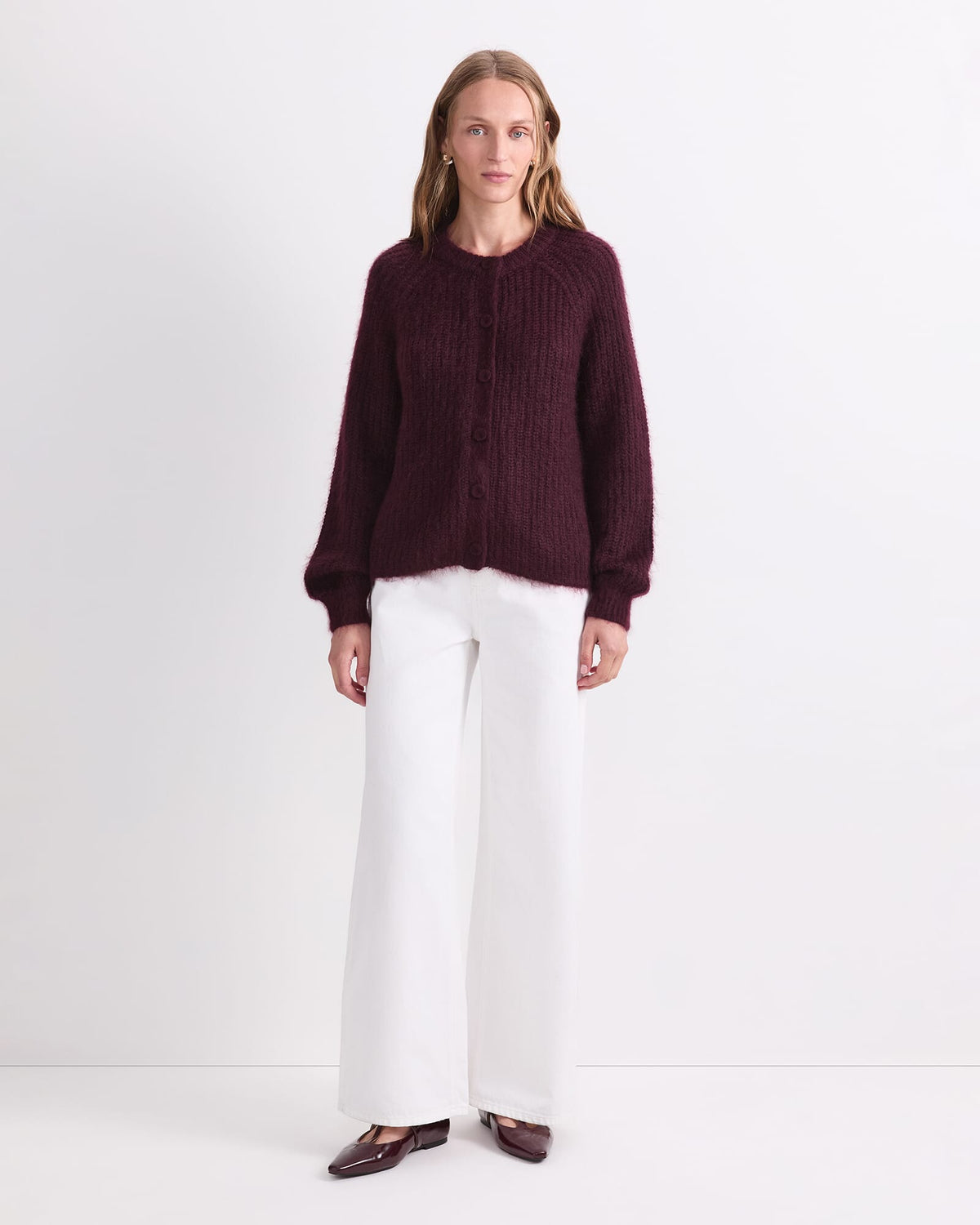 Tatiana Mohair Twist Cardigan