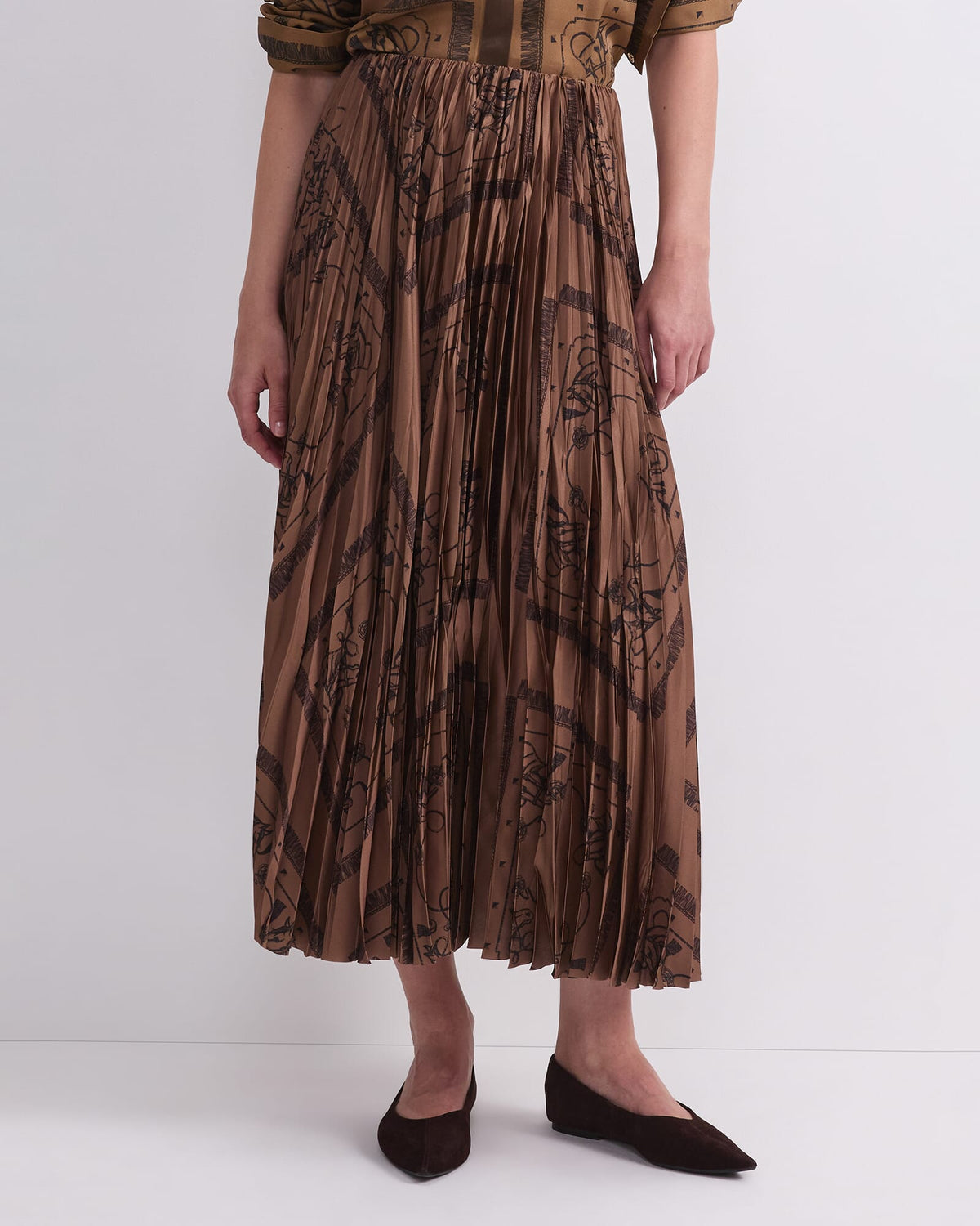 Sadie Pleated Skirt
