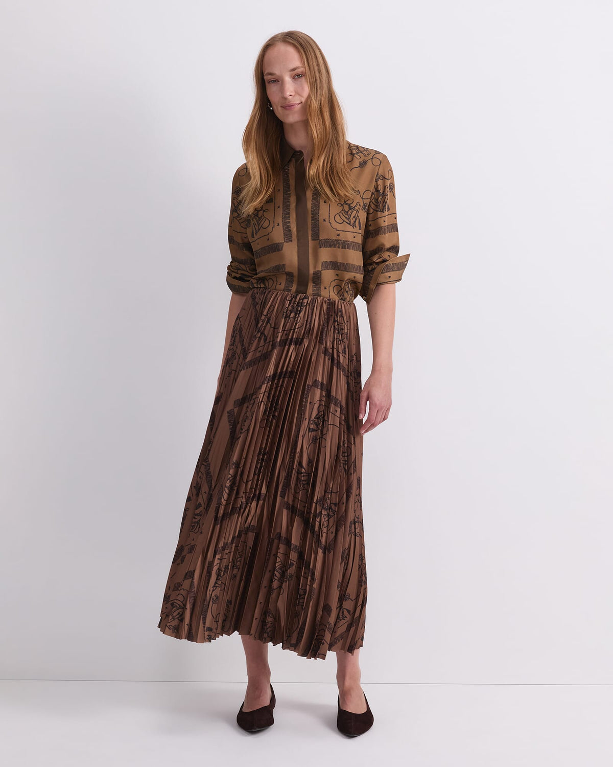 Sadie Pleated Skirt