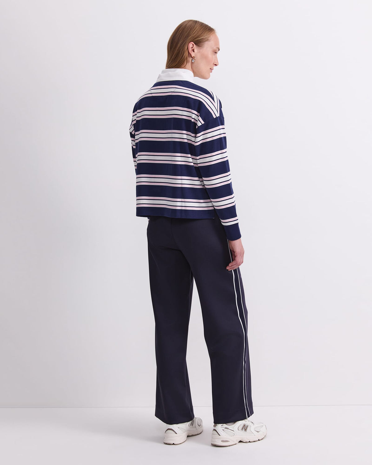 Kiaya Cropped Rugby Shirt