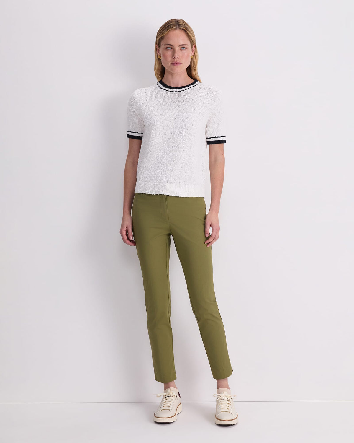 Cotton Crew Neck Knit