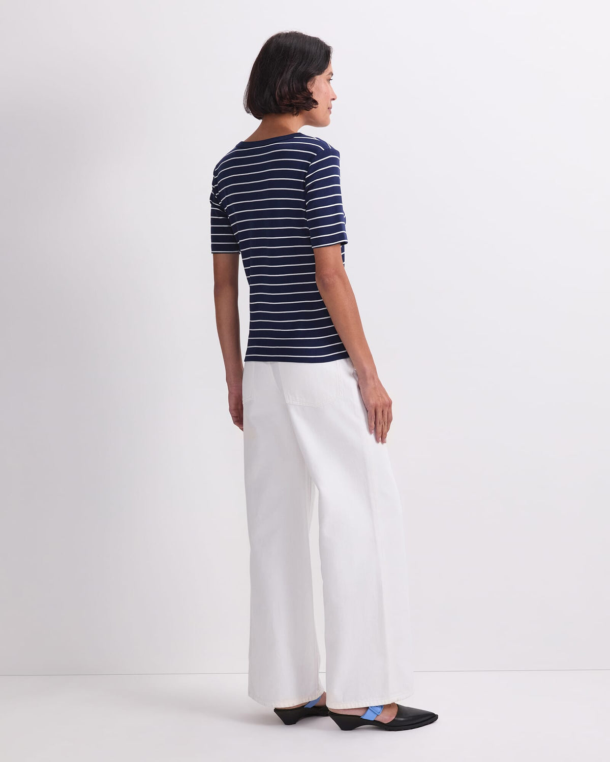 Heidi Stripe Short Sleeve Tee