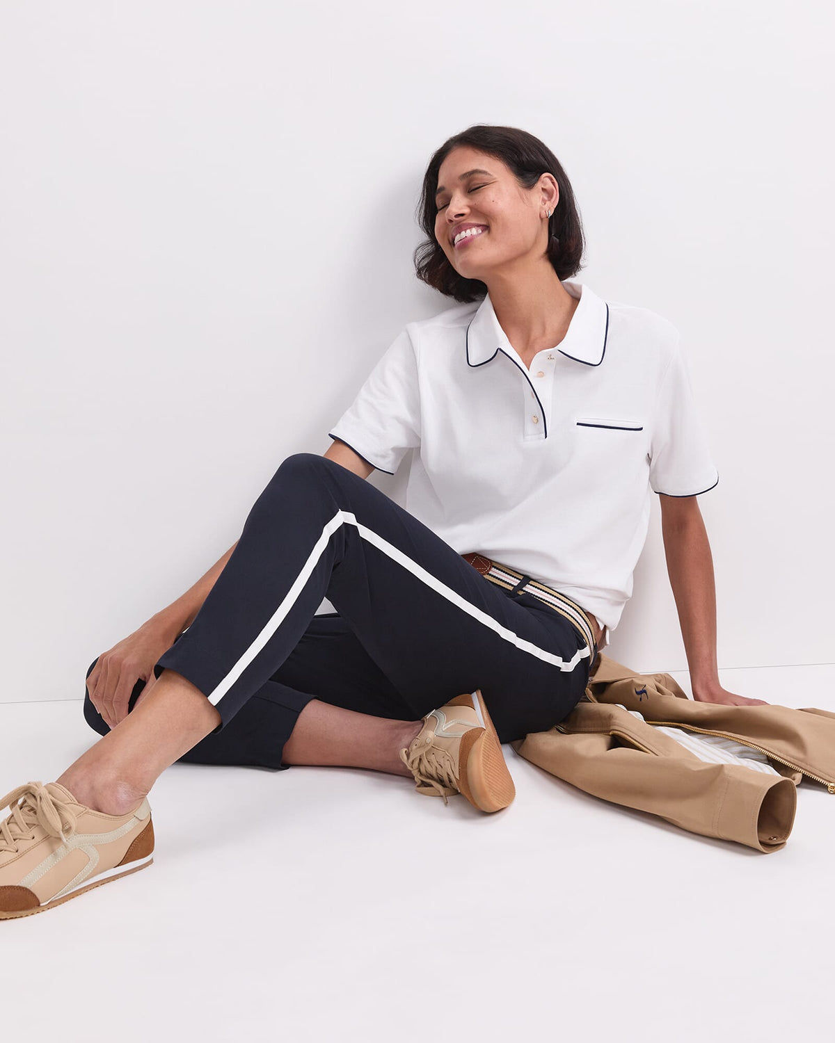 Evie Side Stripe Pant