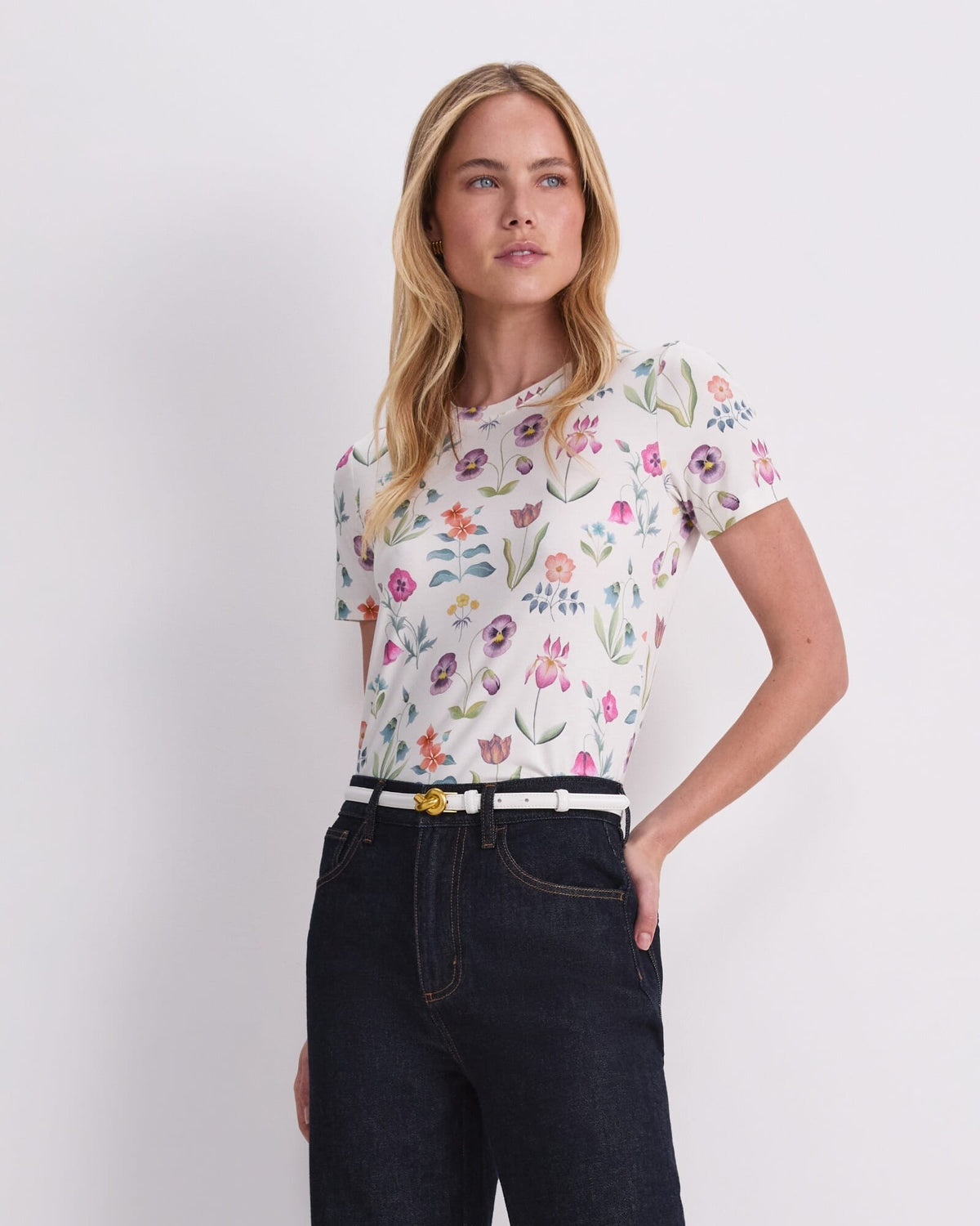 Floral Majesty Liberty Magic Tee