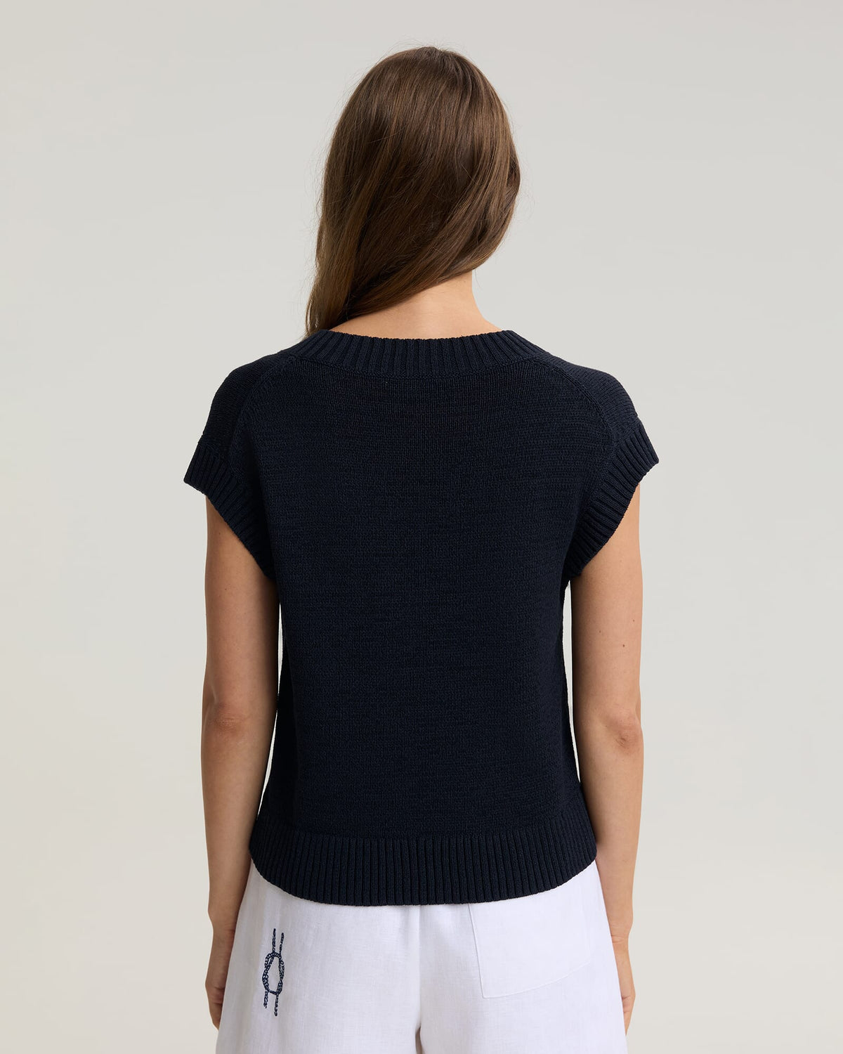 Josie Tape Yarn V-Neck Tank
