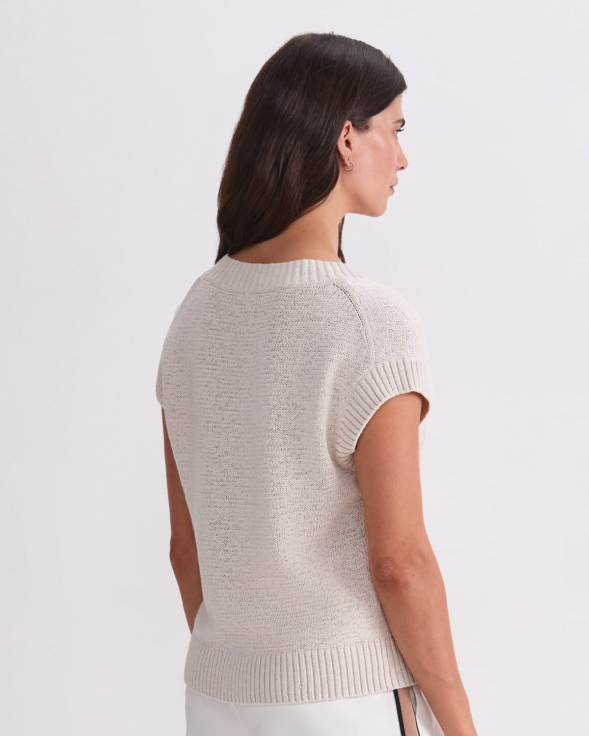 Josie Tape Yarn V-Neck Tank