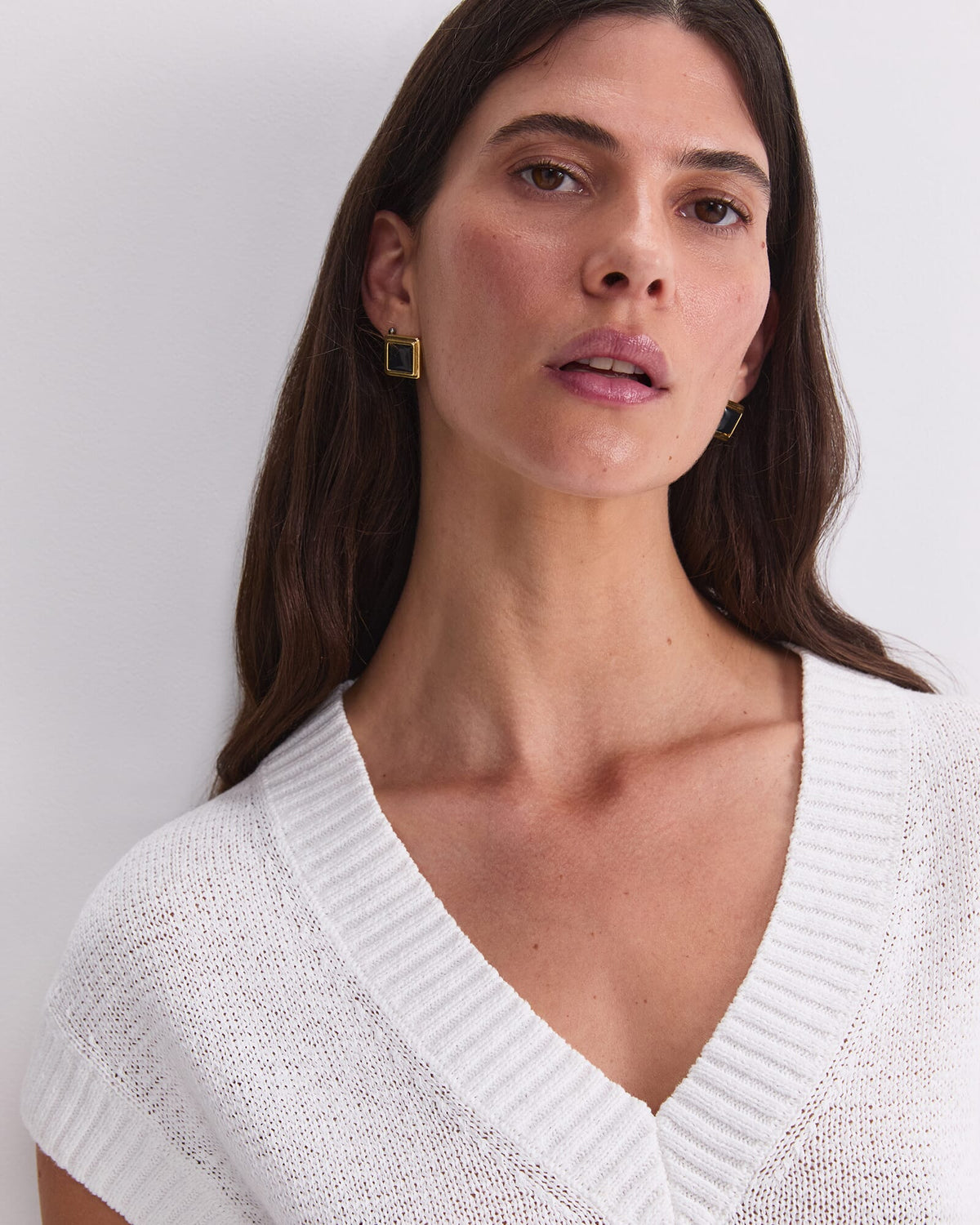 Josie Tape Yarn V-Neck Tank