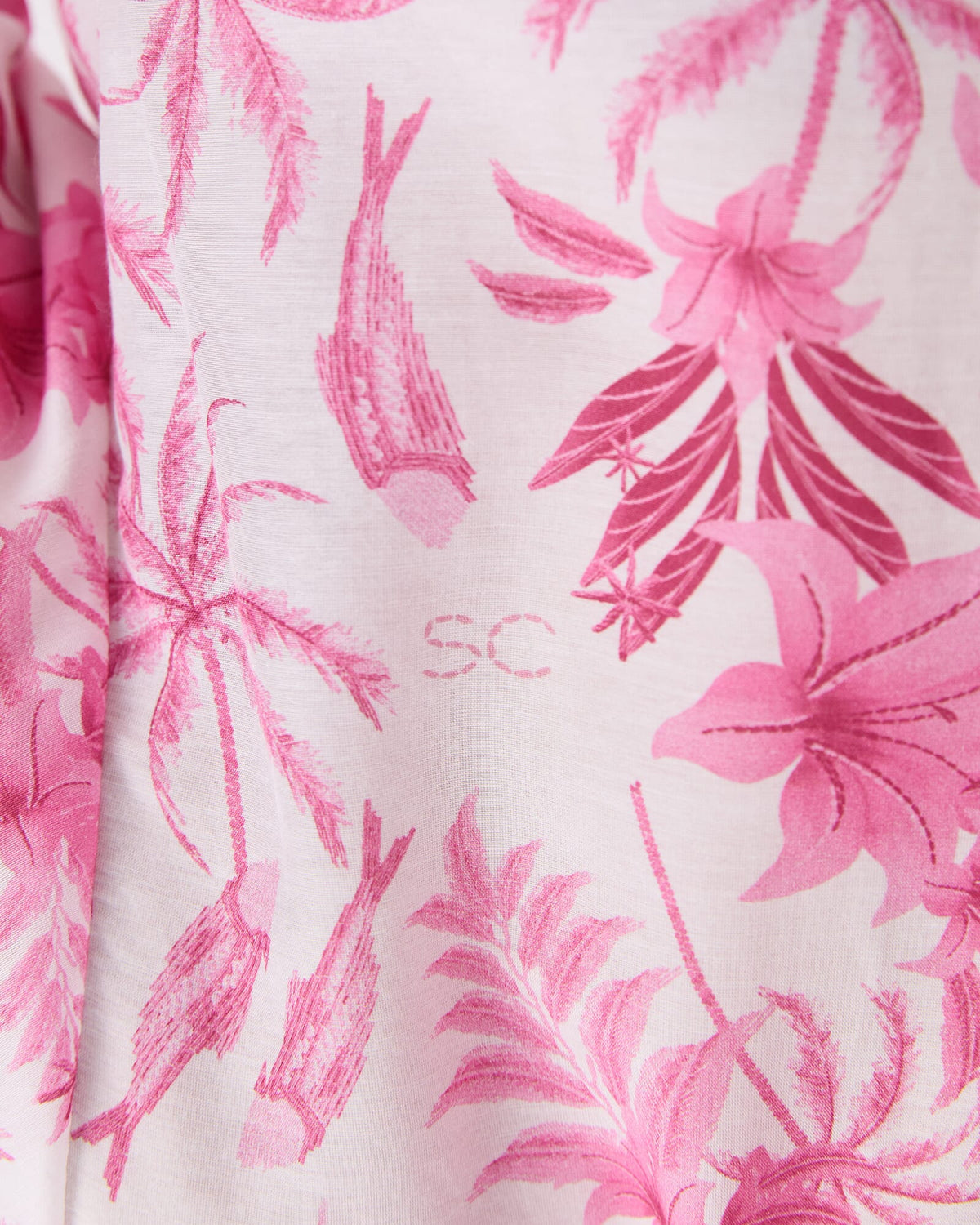 Cotton Silk Palm Shirt