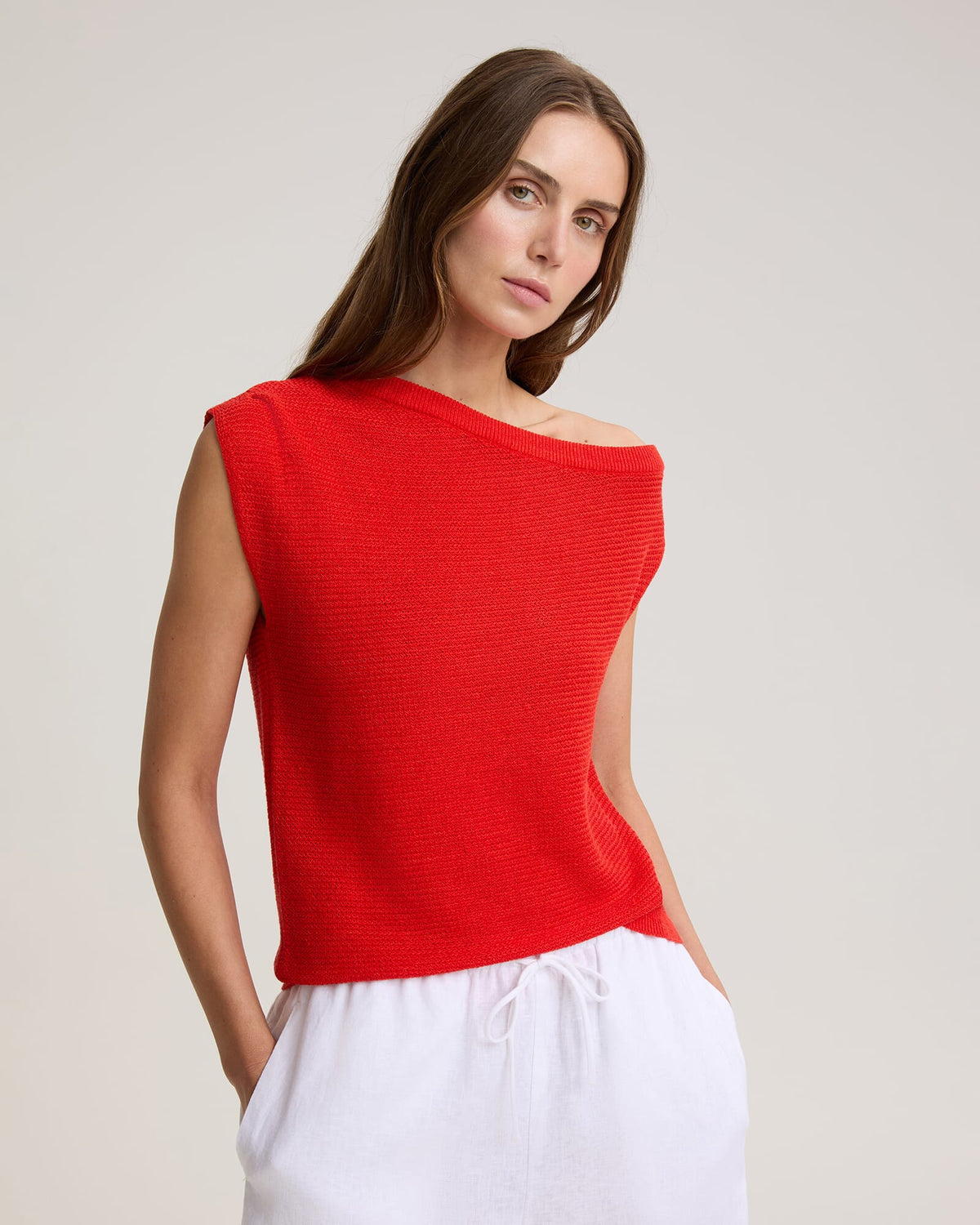 Luisa Asymmetric Knit