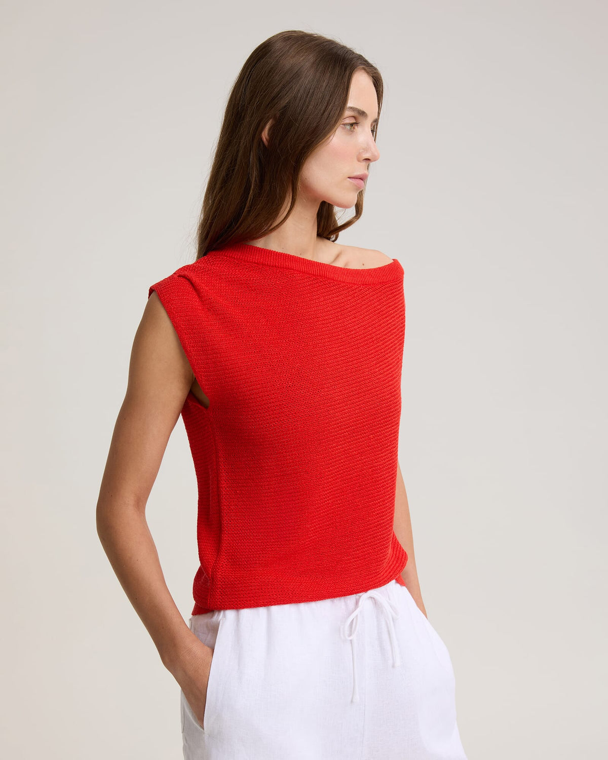 Luisa Asymmetric Knit